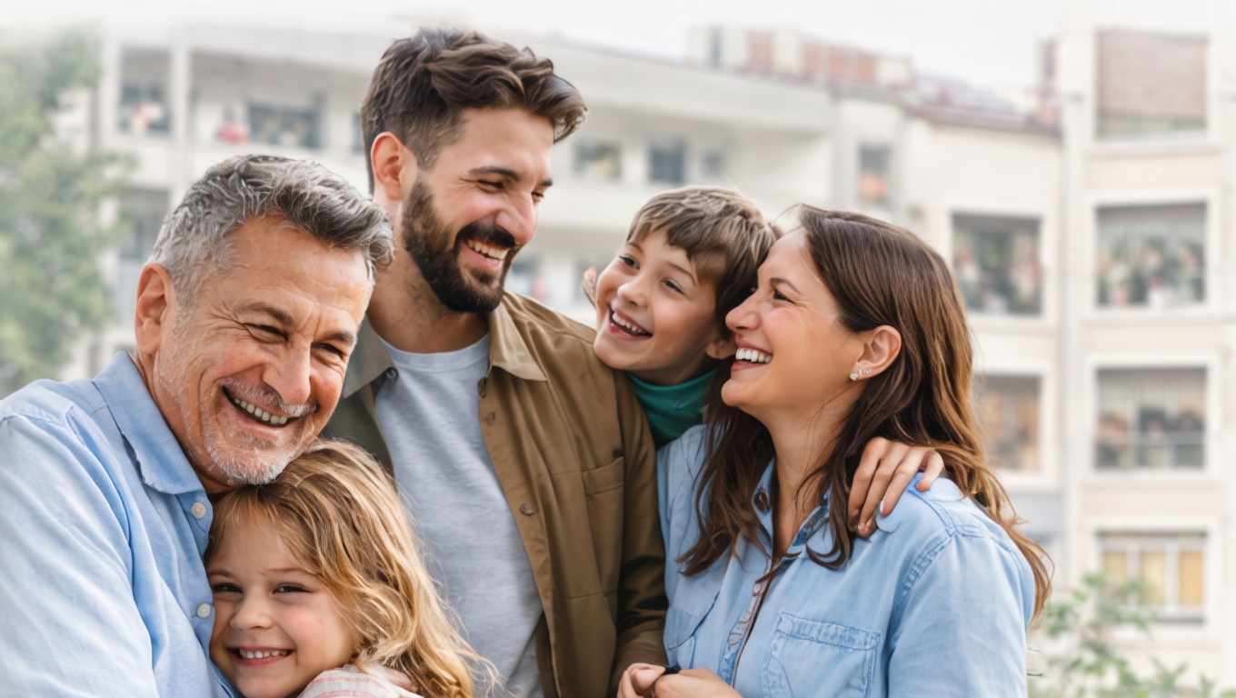 Famiglia protetta con Sector Alarm